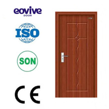 import flush wood best seller swing interior bathroom sound-proof mdf PVC door